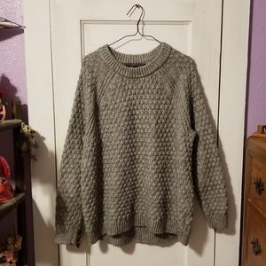 H&M Women's Gray Knitted Sweater